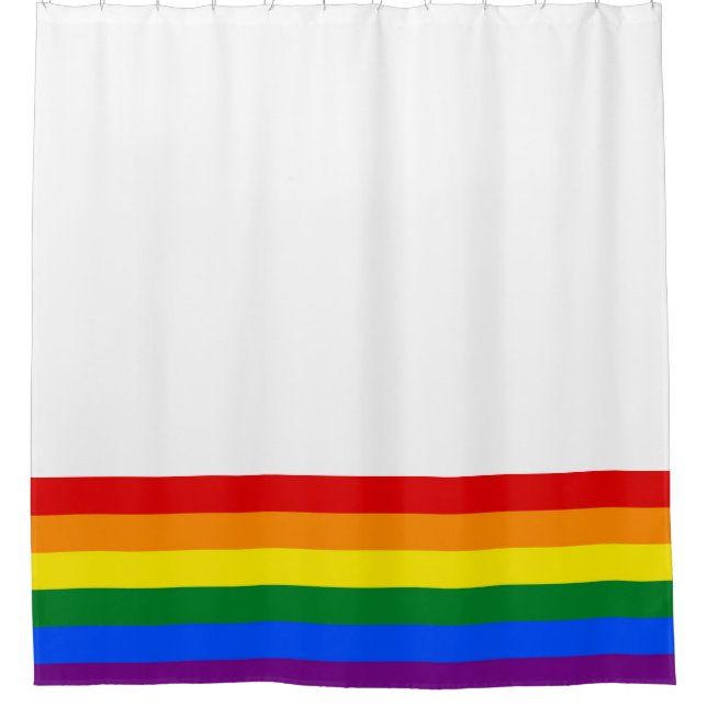 Rideaux De Douche COULEURS DE DRAPEAU PLANIFIÉ + vos idées (Devant)