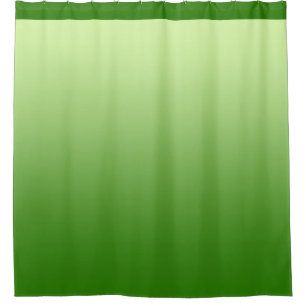 Rideaux De Douche Couleurs douces de gradients - vert + vos idées