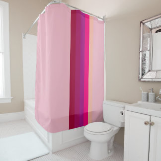 Rideaux De Douche Couleurs modernes du milieu du siècle