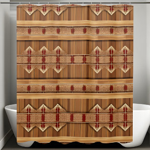 Rideaux De Douche Country Rustic Douche rideaux Style horizontal