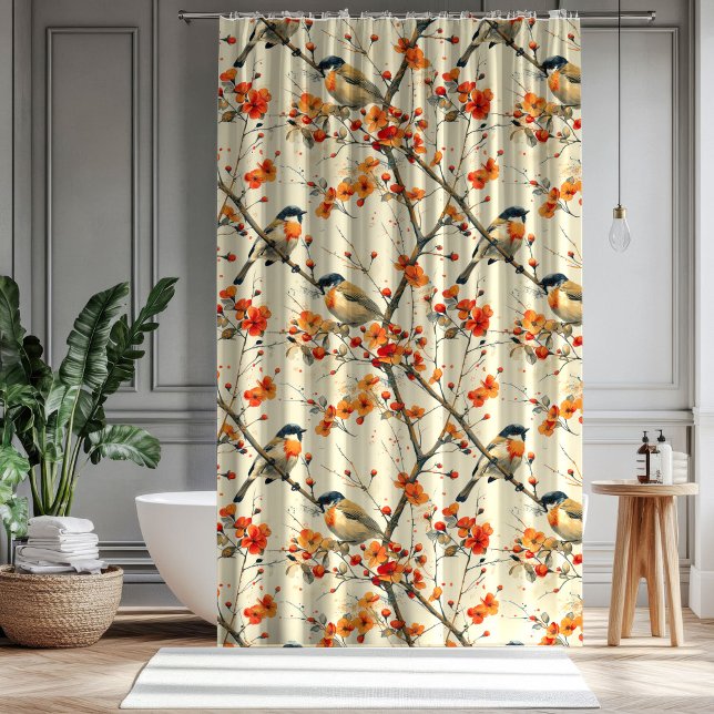 Rideaux De Douche Cozy Autumn Curtain Best Gift for Grandma Grandpa (Cozy Autumn Curtain Best Gift for Grandma & Grandpa)