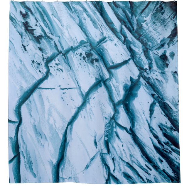 Rideaux De Douche Cracked rock formation illustration (Devant)