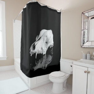 Rideaux De Douche Crâne animal