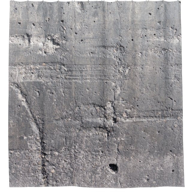 Rideaux De Douche Craques murales des arrière - plans de texture (Devant)