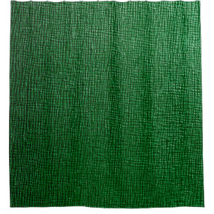 Rideaux De Douche Cuir avec motif abstrait en vert. Abst