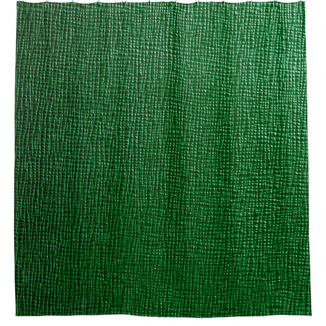 Rideaux De Douche Cuir avec motif abstrait en vert. Abst (Devant)