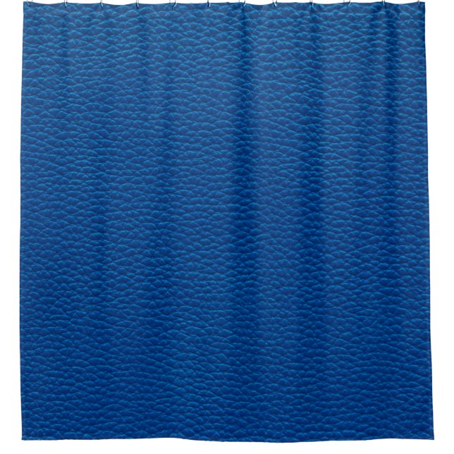 Rideaux De Douche cuir bleu texture fond cuir, bleu, texour (Devant)