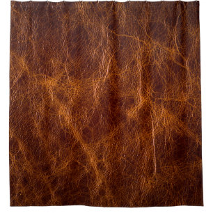 Rideaux De Douche cuir Brown textureleather, texture, arrière - plan