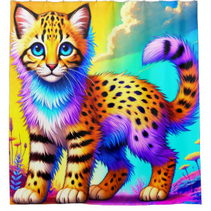 Rideaux De Douche Cute chat