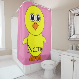 Rideaux De Douche Cute Chick Thunder_Cove