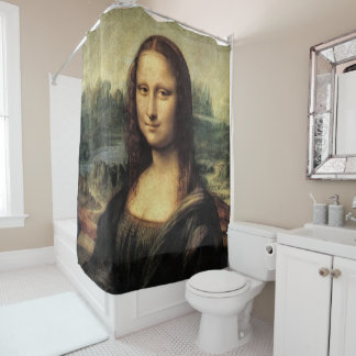 Rideaux De Douche Da Vinci Mona Lisa