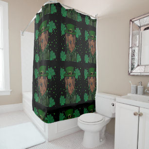 RIDEAUX DE DOUCHE DACHSHUND