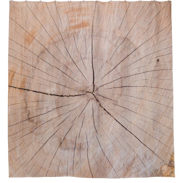 Rideaux De Douche dalle en bois Brown (Devant)