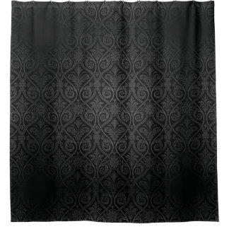 Rideaux De Douche Damassé gothique foncée