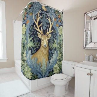 Rideaux De Douche Deer Art nouveau