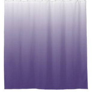 Rideaux De Douche dégradé à deux tons ombre Ultra Violet