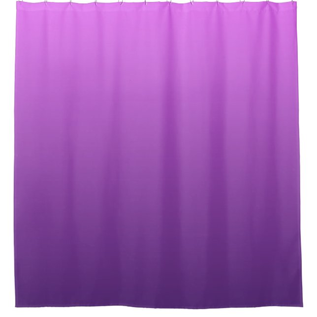 Rideaux De Douche dégradé foncé violet (Devant)