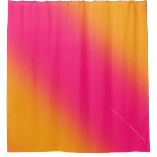 Rideaux De Douche Dégradé rose jaune
