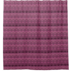 Rideaux De Douche Dentelle vintage rose brun ouvre pour la décoratio