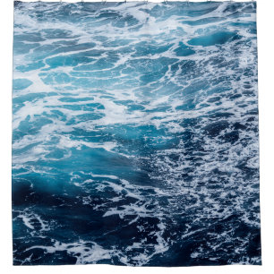 Rideaux De Douche Des vagues de mer impressionnantes Meilleur cade
