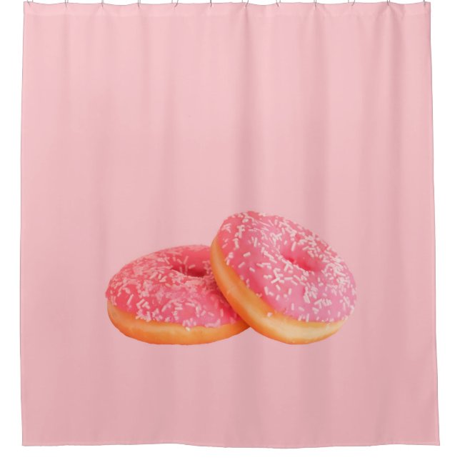 RIDEAUX DE DOUCHE DEUX DOUCEAUX DE FRAISES AVEC DES ÉPREUVES (Devant)