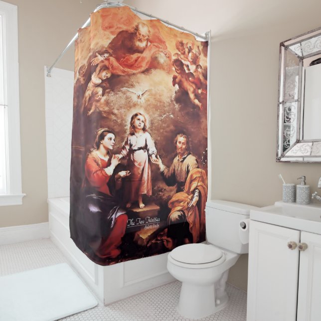 Rideaux De Douche Deux trinités (En situation)