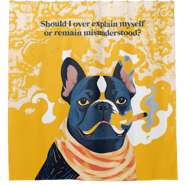 Rideaux De Douche Devrais-Je Surestimer Mon Explication ? (Devant)