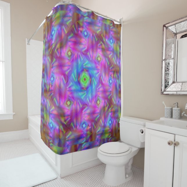 Rideaux De Douche Diamant Firebird 8 (En situation)