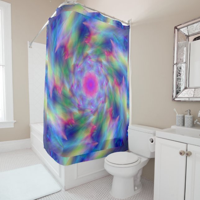 Rideaux De Douche Diamond Spears 9 (En situation)