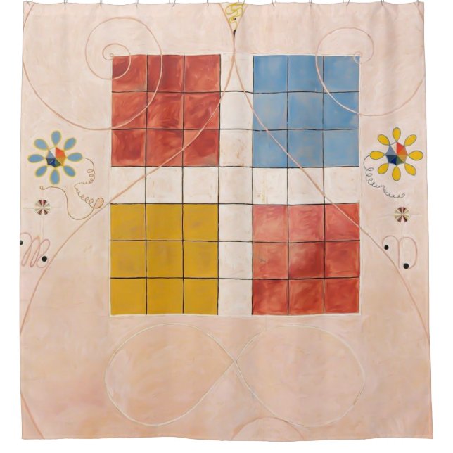 Rideaux De Douche Dix Plus Grandes, No 10, Vieillesse | Hilma af Kli (Devant)