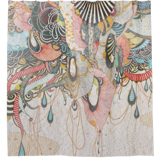 Rideaux De Douche Doodling on the Language of Light (Devant)