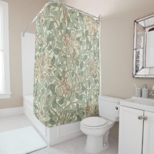 Rideaux De Douche Douce Chèvre Vintage William Morris Chèvrefeuille