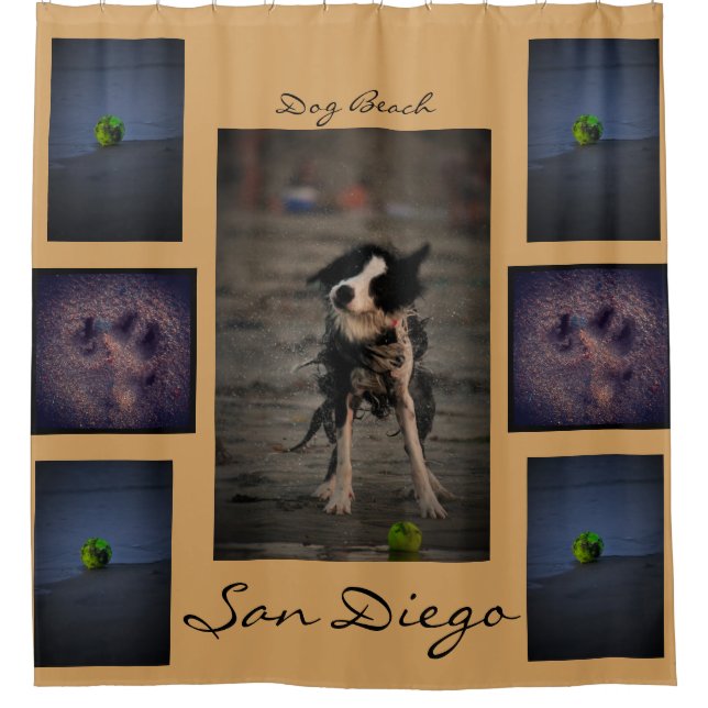 Rideaux De Douche Douche à chiens (Devant)