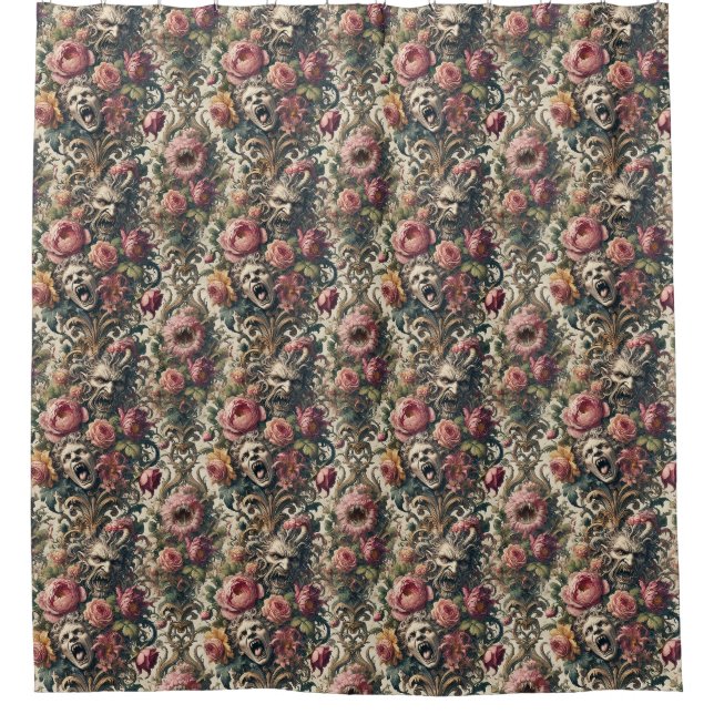 Rideaux De Douche Douleurs baroques contre la faim - gothique victor (Devant)