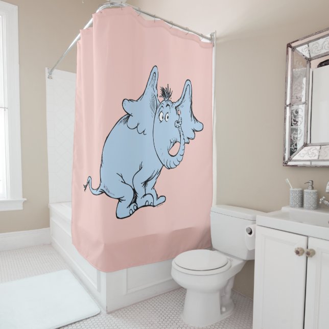Rideaux De Douche Dr. Seuss | Horton Côté Regard (En situation)