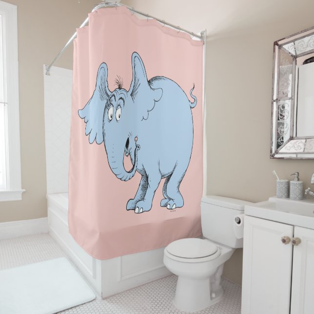 Rideaux De Douche Dr. Seuss | Horton Entend Qui (En situation)