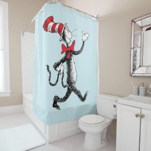 Rideaux De Douche Dr. Seuss Le Chat Chapeauté défile sur le podium