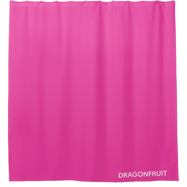 Rideaux De Douche Dragonfruit pink color (Devant)