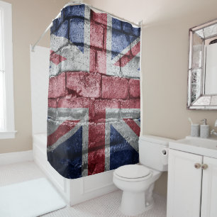 Rideaux De Douche Drapeau britannique