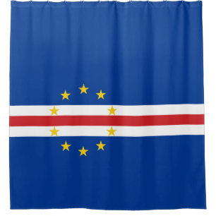 Rideaux De Douche Drapeau cap-verdien (Cap-Vert)