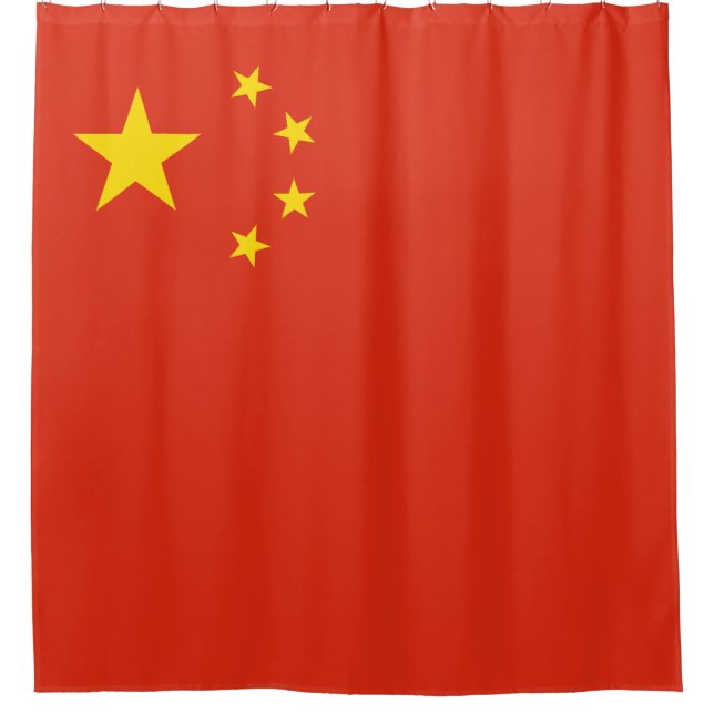Rideaux De Douche Drapeau chinois (Chine) (Devant)