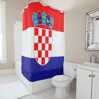 Rideaux De Douche Drapeau croate