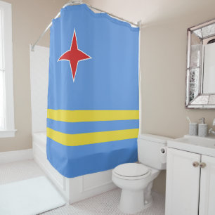 Rideaux De Douche Drapeau d'Aruba
