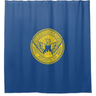 Rideaux De Douche Drapeau d'Atlanta (Géorgie, USA)