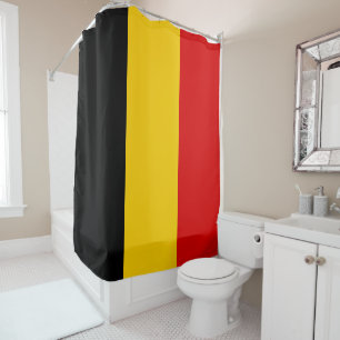 Rideaux De Douche Drapeau de Belgique