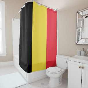 Rideaux De Douche Drapeau de Belgique
