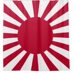 Rideaux De Douche Drapeau de guerre impérial du Japon