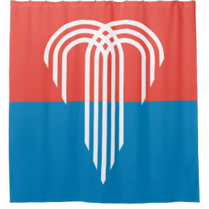 Rideaux De Douche Drapeau de Kansas City (Missouri)