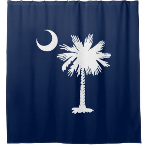 Rideaux De Douche Drapeau de la Caroline du Sud
