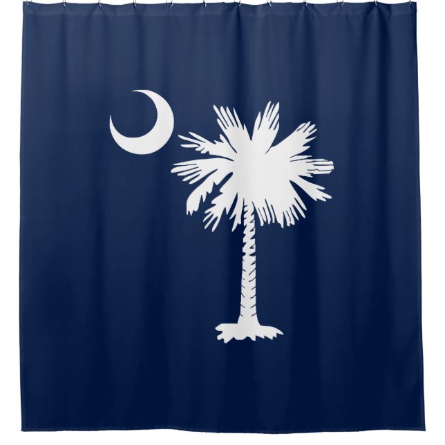 Rideaux De Douche Drapeau de la Caroline du Sud (Devant)